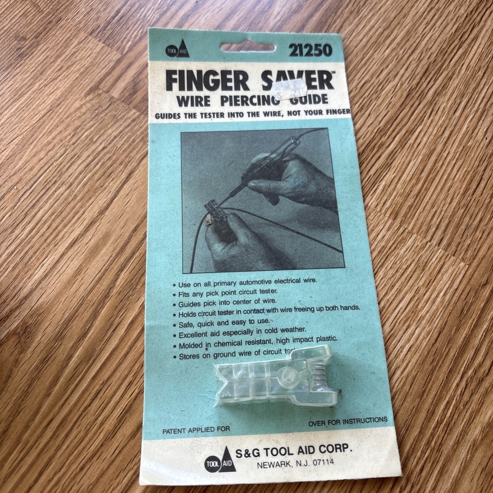FINGER SAVER WIRE PIERCING GUIDE MADE IN USA **